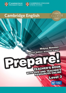 Cambridge English Prepare! Level 3 Teacher's Book with DVD and Teacher's Resources Online